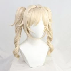 Gold 45cm Genshin Impact Barbara Cosplay Wig -Game Costumes Sales COS 067 01 54 1