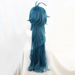Green 80cm Genshin Impact Kaeya Cosplay Wig 7 Green 80cm Genshin Impact Kaeya Cosplay Wig -Game Costumes Sales COS 068 02 21