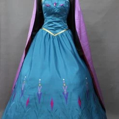 Frozen Queen Elsa Dress Cosplay Costume