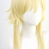 Gold 45cm Genshin Impact Traveler Lumine Cosplay Wig -Game Costumes Sales COS 071 01 53