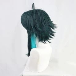 Green 45cm Genshin Impact Xiao Cosplay Wig -Game Costumes Sales COS 073 03 11