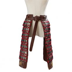 2020 Movie Mulan Haidate Samurai Thigh Armour Cosplay Costume