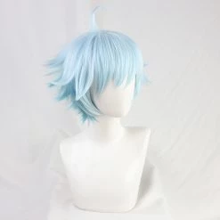 Blue 30cm Genshin Impact Chongyun Cosplay Wig