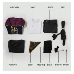 Dishonored 2 Emily Kaldwin Cosplay Costume Version 2 -Game Costumes Sales COS 079 03 3