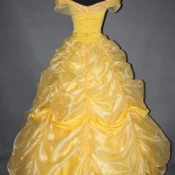 Beauty And The Beast Princess Belle Dress Cosplay Costume - A -Game Costumes Sales COS 07 03 5