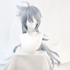 Gray 80cm Genshin Impact Razor Cosplay Wig -Game Costumes Sales COS 080 01 45 1