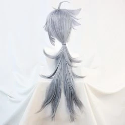 Gray 80cm Genshin Impact Razor Cosplay Wig -Game Costumes Sales COS 080 02 18