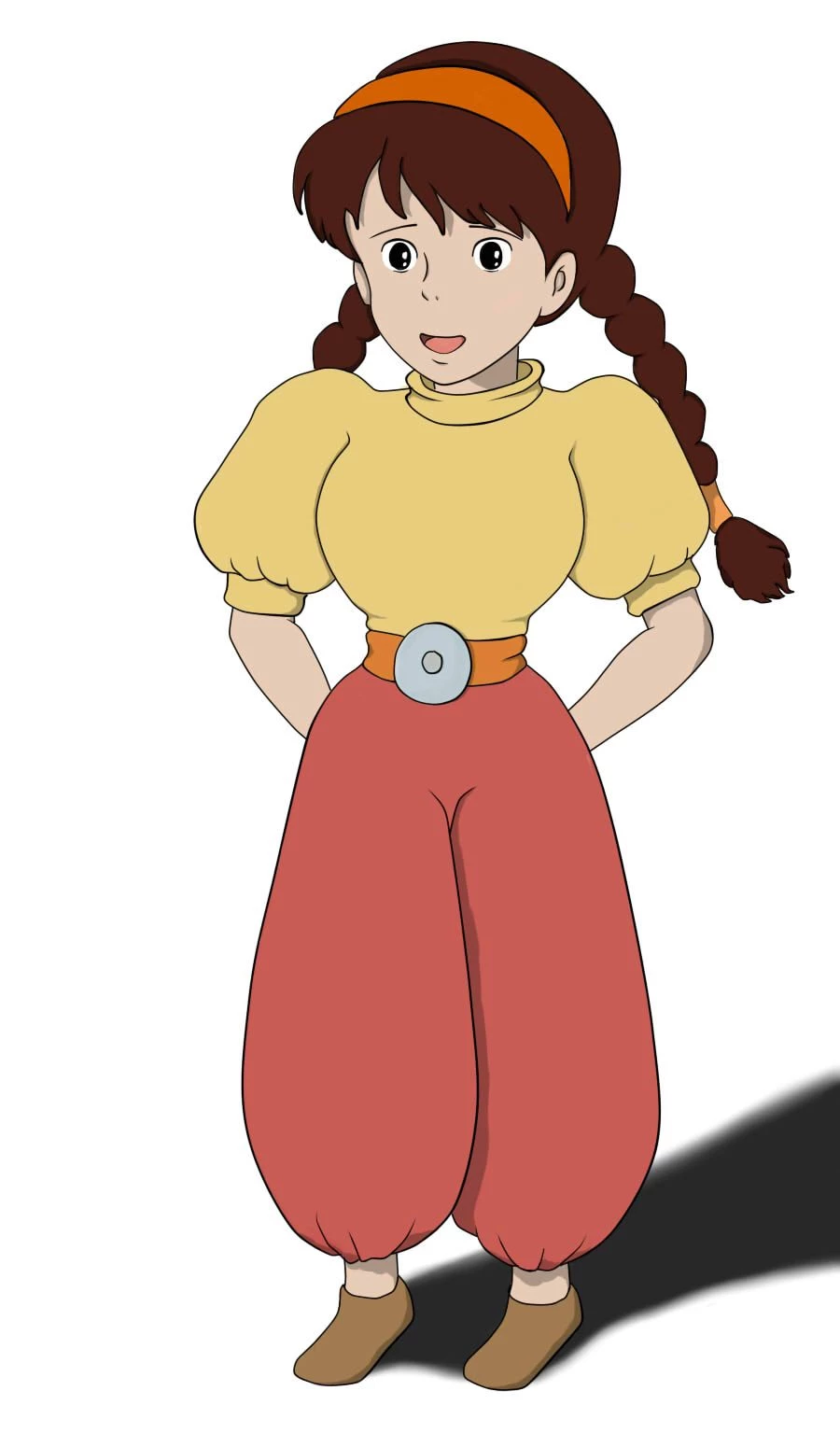 Laputa: Castle In The Sky Sheeta Cosplay Costume 4 Laputa: Castle In The Sky Sheeta Cosplay Costume - Image 2