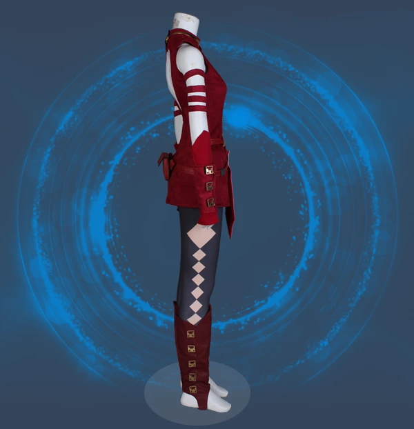 Star Wars: The Clone Wars Ahsoka Tano Cosplay Costume 5 Star Wars: The Clone Wars Ahsoka Tano Cosplay Costume - Image 3