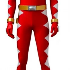 Bakuryuu Sentai Abaranger Red Dino Ranger Cosplay Costume