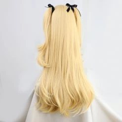 Gold 80cm Genshin Impact Fischi Cosplay Wig -Game Costumes Sales COS 083 03 12