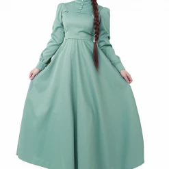 Howl's Moving Castle Sophie Hatter Green Dress Cosplay Costume -Game Costumes Sales COS 085 01 52 1