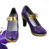 League Of Legends LOL K/DA Ahri Purple Cosplay Shoes -Game Costumes Sales COS 087 01 10