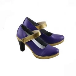 League Of Legends LOL K/DA Ahri Purple Cosplay Shoes -Game Costumes Sales COS 087 02 4