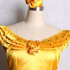 Beauty And The Beast Belle Dress Cosplay Costume V2 -Game Costumes Sales COS 08 05 3