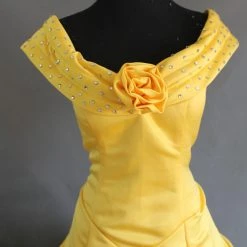 Beauty And The Beast Princess Belle Dress Cosplay Costume - C -Game Costumes Sales COS 09 03 6