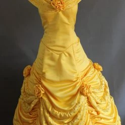 Beauty And The Beast Princess Belle Dress Cosplay Costume - C -Game Costumes Sales COS 09 04 6