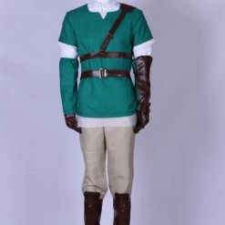 The Legend Of Zelda Link Cosplay Costume - 4 Edition