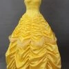 Beauty And The Beast Princess Belle Dress Cosplay Costume - F -Game Costumes Sales COS 12 01 5