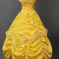 Beauty And The Beast Princess Belle Dress Cosplay Costume - F -Game Costumes Sales COS 12 03 5