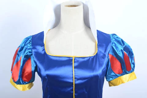 Princess Snow White Dress Cosplay Costume 6 Princess Snow White Dress Cosplay Costume - Image 4