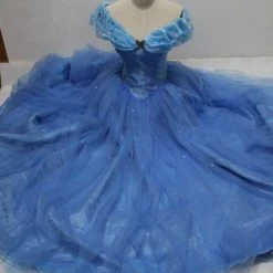 Movie Cinderella Princess Dress Cosplay Costume -Game Costumes Sales COS 14 05 5