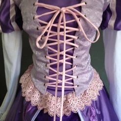 Tangled Rapunzel Princess Cosplay Costume Embroidery Edtion -Game Costumes Sales COS 15 04 5