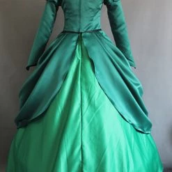 The Little Mermaid Princess Ariel Green Dress Cosplay Costume -Game Costumes Sales COS 16 03 5