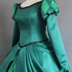 The Little Mermaid Princess Ariel Green Dress Cosplay Costume -Game Costumes Sales COS 16 04 5
