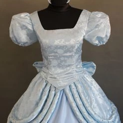 Cinderella Princess Dress Cosplay Costume - Light Blue Edition -Game Costumes Sales COS 19 03 6