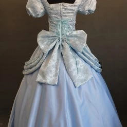 Cinderella Princess Dress Cosplay Costume - Light Blue Edition -Game Costumes Sales COS 19 04 4