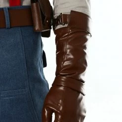 Deluxe Captain America: The First Avenger Cosplay Costume -Game Costumes Sales COS 23 04 7