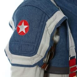 Deluxe Captain America: The First Avenger Cosplay Costume -Game Costumes Sales COS 23 05 6