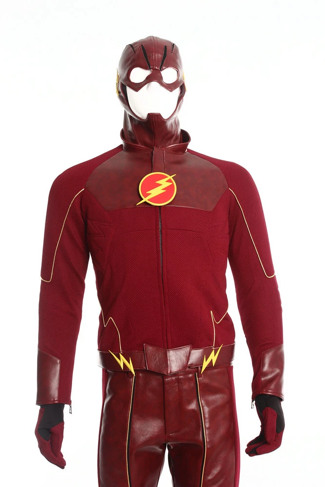Deluxe The Flash Cosplay Costume 4 Deluxe The Flash Cosplay Costume - Image 2