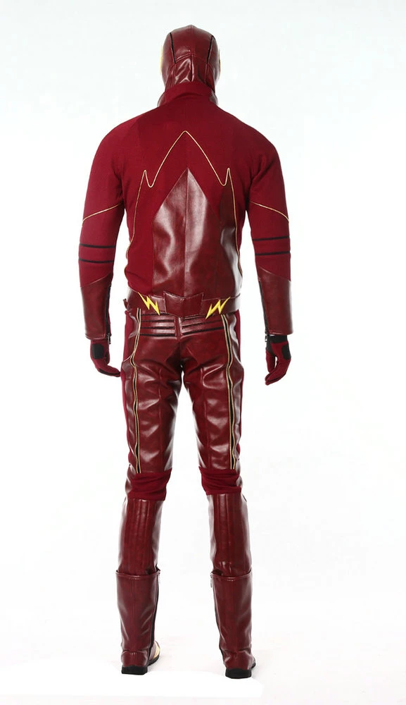 Deluxe The Flash Cosplay Costume 7 Deluxe The Flash Cosplay Costume - Image 5