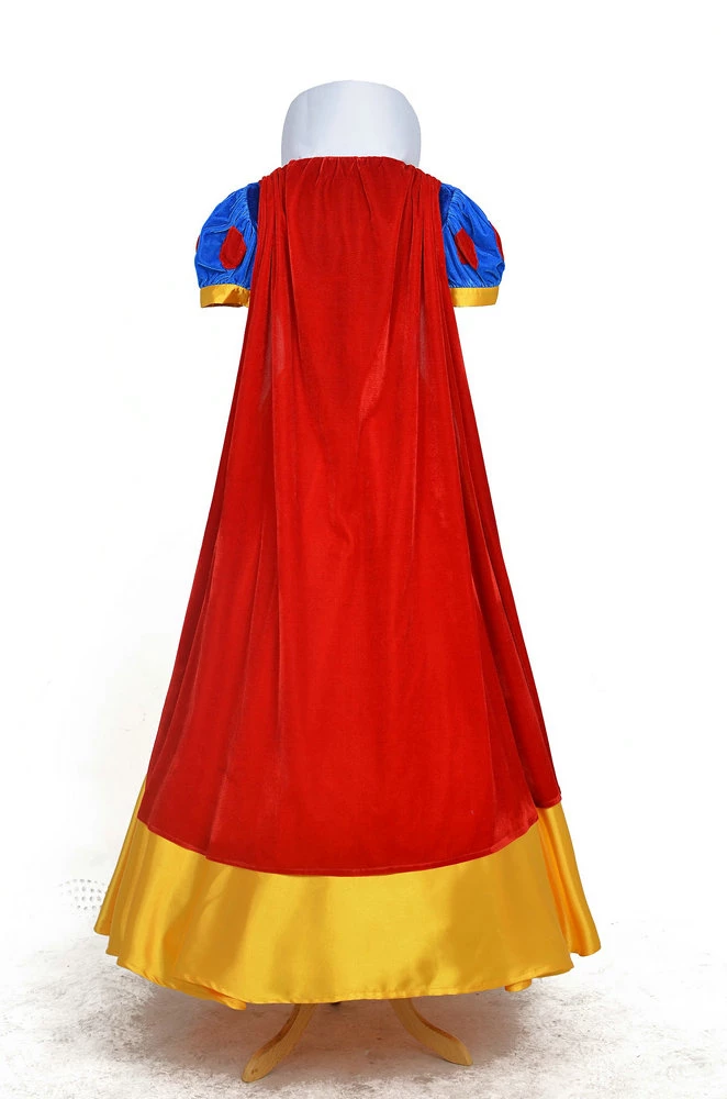 Princess Snow White Dress Cosplay Costume - Full Set Edition 5 Princess Snow White Dress Cosplay Costume - Full Set Edition - Image 3