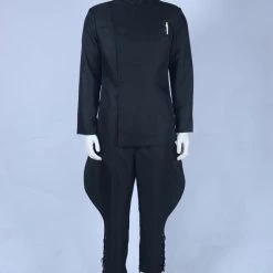 Star Wars Imperial Officer Uniform Cosplay Costume - Black
