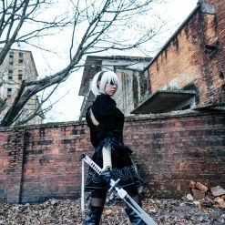 Nier: Automata 2B Cosplay Costume Version 2 -Game Costumes Sales cos 001 05 5