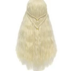 Beige 70cm Game Of Thrones Daenerys Targaryen Wig -Game Costumes Sales cos 005 04