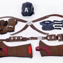 The Avengers 2 Captain America Cosplay Costume -Game Costumes Sales cos 03 11