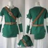 The Legend Of Zelda Link Cosplay Costume Green