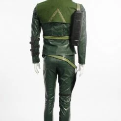 Deluxe Oliver Queen Green Arrow Cosplay Costume -Game Costumes Sales image arrow oliver queen green arrow cosplay costume 3 1