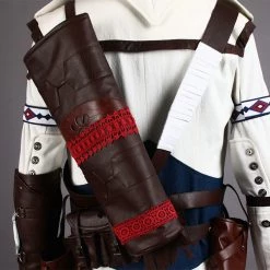 Assassin's Creed III Connor Kenway Cosplay Costume (White Edition) - Deluxe -Game Costumes Sales image assassin s creed 3 connor kenway cosplay costume white deluxe 037 1