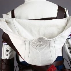 Assassin's Creed III Connor Kenway Cosplay Costume (White Edition) - Deluxe -Game Costumes Sales image assassin s creed 3 connor kenway cosplay costume white deluxe 041 1