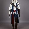 Assassin's Creed III Connor Kenway Cosplay Costume (White Edition) - Deluxe -Game Costumes Sales image assassin s creed 3 connor kenway cosplay costume white deluxe 052 1