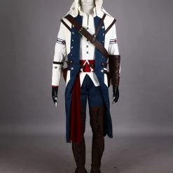 Assassin's Creed III Connor Kenway Cosplay Costume (White Edition) - Deluxe