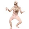 Beige Lycra Spandex Spiderman Zentai Suit -Game Costumes Sales image beige lycra spandex spiderman zentai suit1