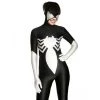 Black And White Spider Lycra Spandex Zentai Suit -Game Costumes Sales image black and white spider lycra spandex zentai suit1