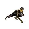 Black And Yellow Lycra Spandex Spiderman Zentai Suit -Game Costumes Sales image black and yellow lycra spandex spiderman zentai suit1