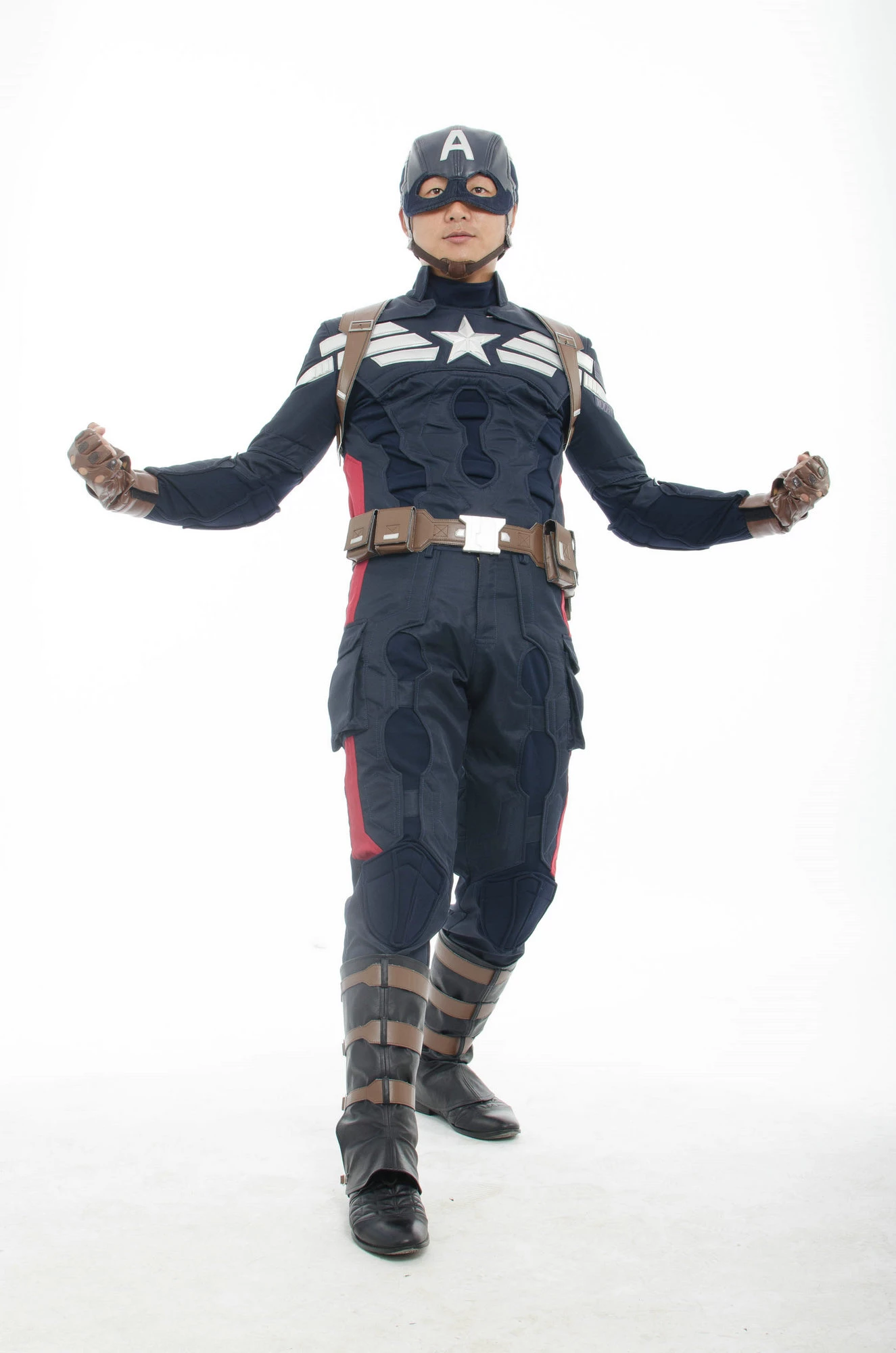 Captain America: The Winter Soldier Cosplay Costume 4 Captain America: The Winter Soldier Cosplay Costume - Image 2